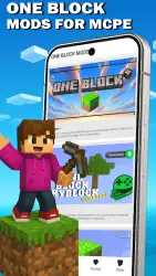 One Block Mod for Minecraft PE