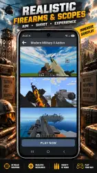 Guns Weapons Mod for MCPE — оружие для Майнкрафт
